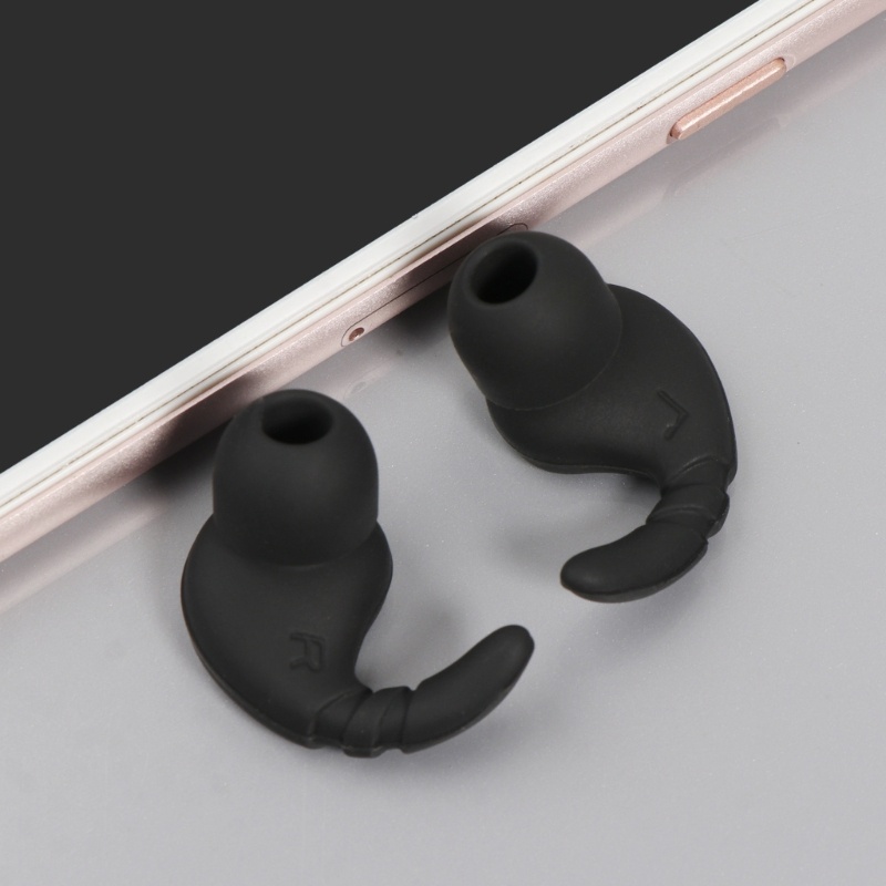 Cre Penstabil Sisi Sirip Wing Eartips Silikon Earbud Earplugs Earhooks Untuk