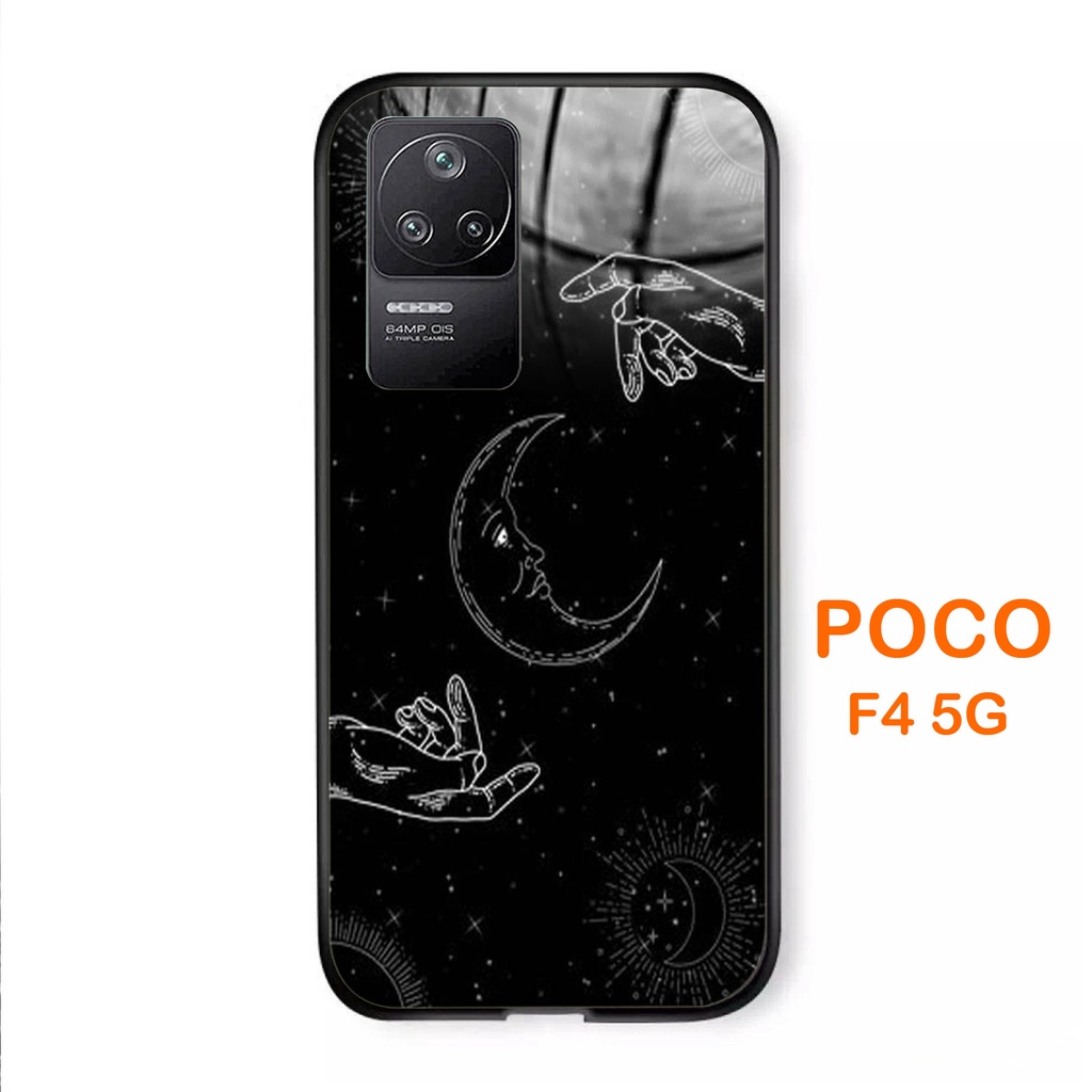 [G56] CASE POCO F4 - SOFTCASE GLASS KACA POCO F4 - SOFTCASE KACA POCO F4