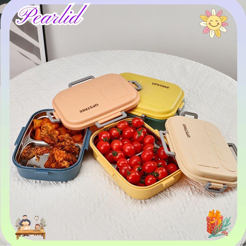 kotak makan lunch box upstree stainlees steel  2 sekat premium quality bento box