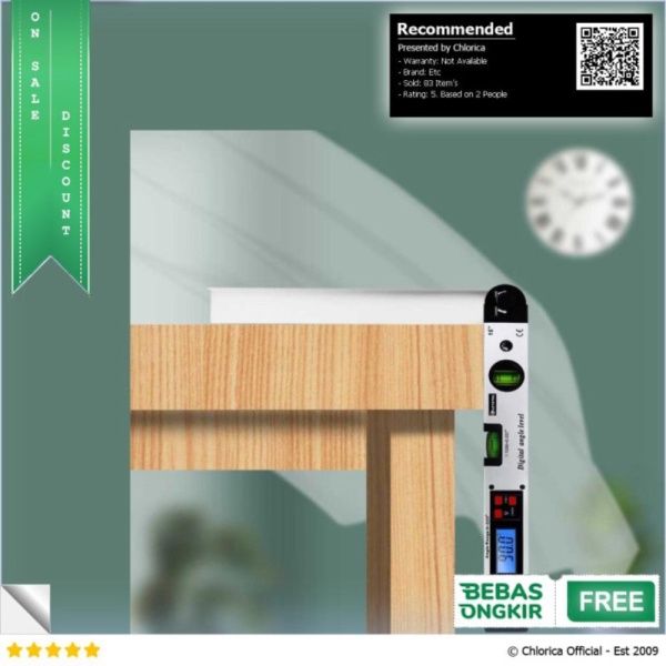 

Jual KETOTEK Inclinometer Goniometer Level Angle 225Deg 400mm - KET-200 - Silver Etc Limited