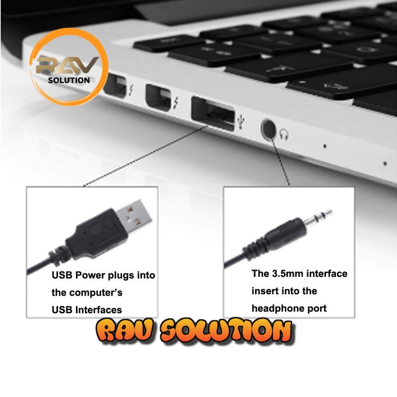 Speaker Komputer pc laptop murah super bass  usb 2.0 Multimedia 101z/ Speaker PC laptop/Speaker Suara besar Qualitas Bagus.  - RAV SOLUTION