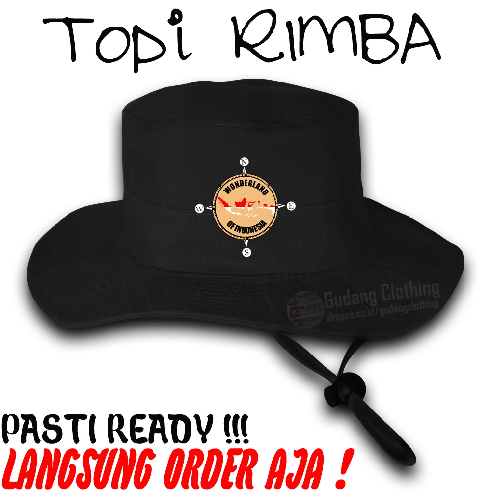 Topi Rimba Wonderland Of Indonesia Topi Outdoor Wonderland Of Indonesia