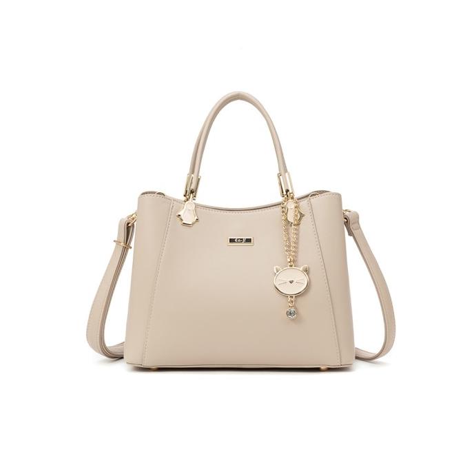 En-ji Hyoju Handbag - Almond