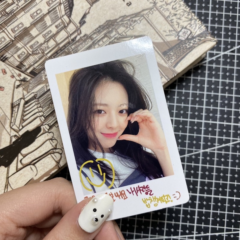OFFICIAL photocard yuna itzy no bad days nbd september