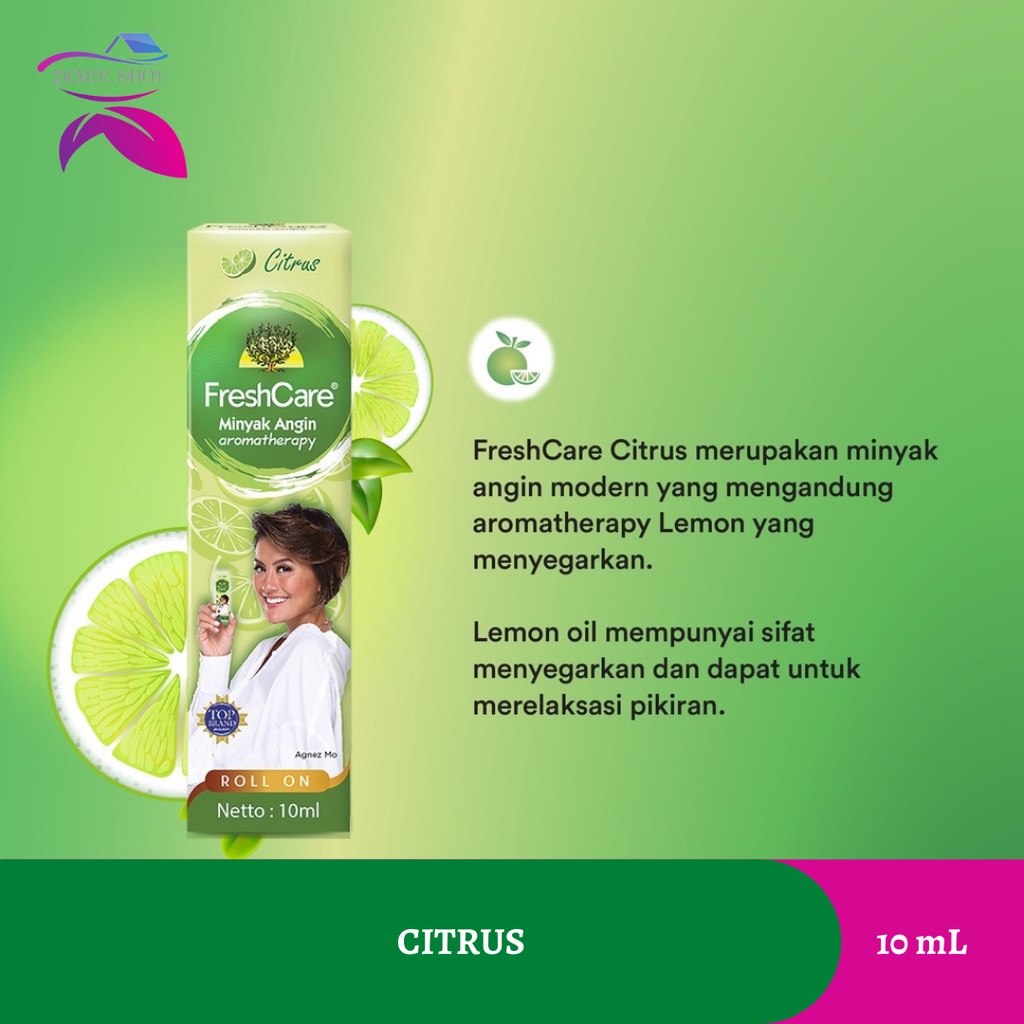 FreshCare Minyak Angin Aromatherapy 10 mL / FreshCare Citrus &amp; Strong