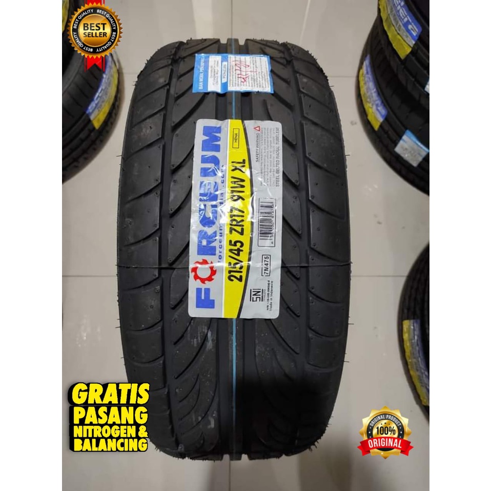 Ban Mobil Ring 17 Ban FORCEUM HENA 215 45 R17 ban Mobil ROTASI UNTUK AVANZA ERTIGA