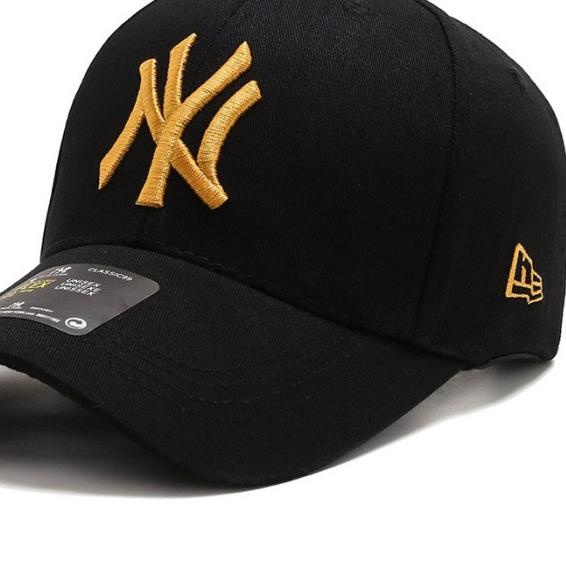 TOPI NY LUCKY / TOPI NY ORI / TOPI ORIGINAL / TOPI IMPOR /TOPI NEW ERA - HITAMGOLD
