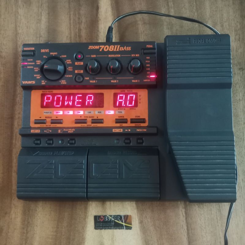 Jual EFEK GUITAR BASS ZOOM 708ll BASS BEKAS KONDISI NORMAL Shopee