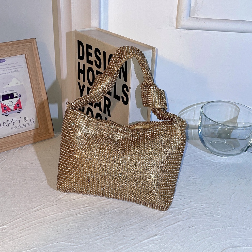 TAS CLUTCH/HANDBAG/SLEMPANG RANTAI WANITA IMPORT ORIGINAL