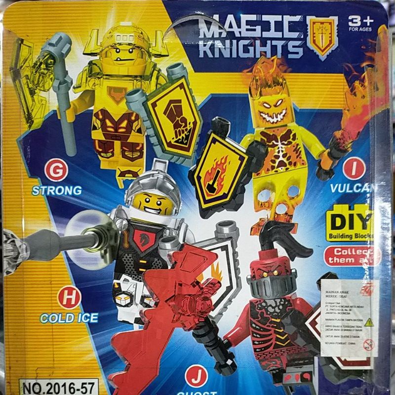 mainan balok brick big figure nexo dragon ball