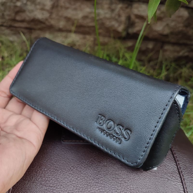 Dompet Hp Pinggang Kulit Sapi Asli Model Miring