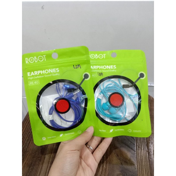 EARPHONE ROBOT RE40 ORIGINAL