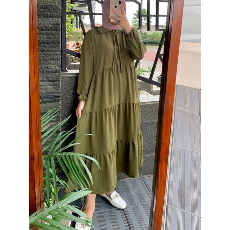 FLORIA DRESS//GAMIS MUSLIMAH MASA KINI