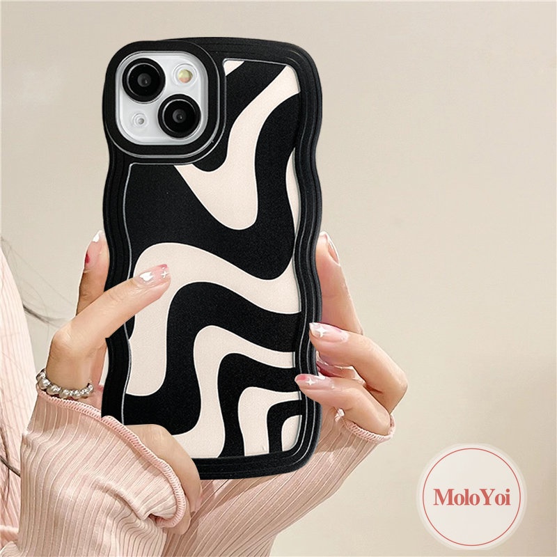 Soft Case TPU Motif Zebra Untuk iPhone 11 XR 12 13 14 Pro MAX 14 Plus 6 6s 7 8 Plus X XS MAX SE 2020