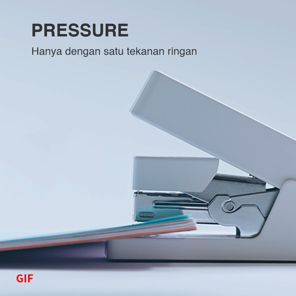 Nusign Effortless Stapler / Staples Hemat Tenaga Kapasitas 20 Lembar NS081