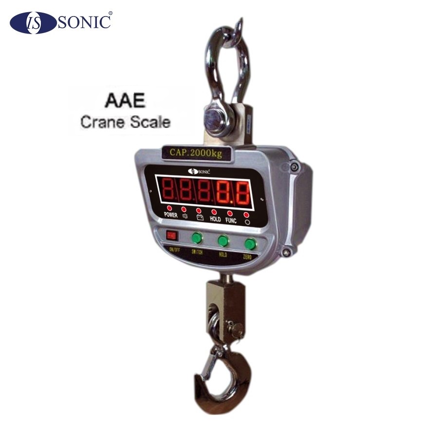 timbangan gantung digital AAE cap 2ton/timbangan gantung SONIC AAE cap 2 ton