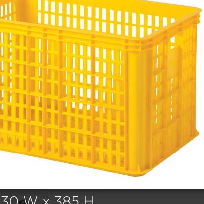 

Container 2808 P620 x L430 x T385 mm keranjang industri serbaguna