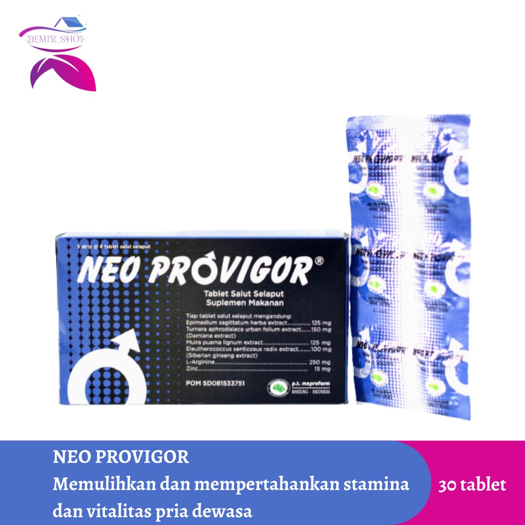 Neo Provigor - Stamina dan Kesuburan Pria untuk Promil