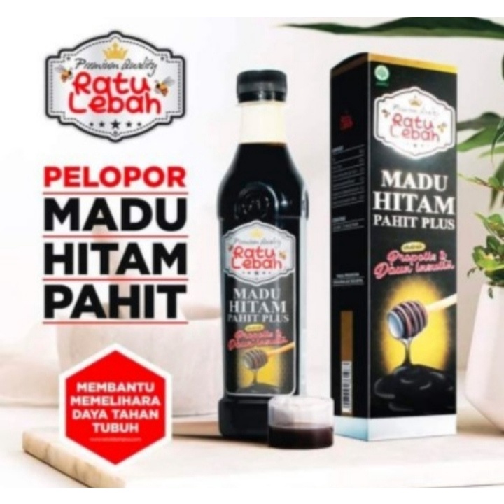 

Madu Hitam Pahit Ratu Lebah 470 gram