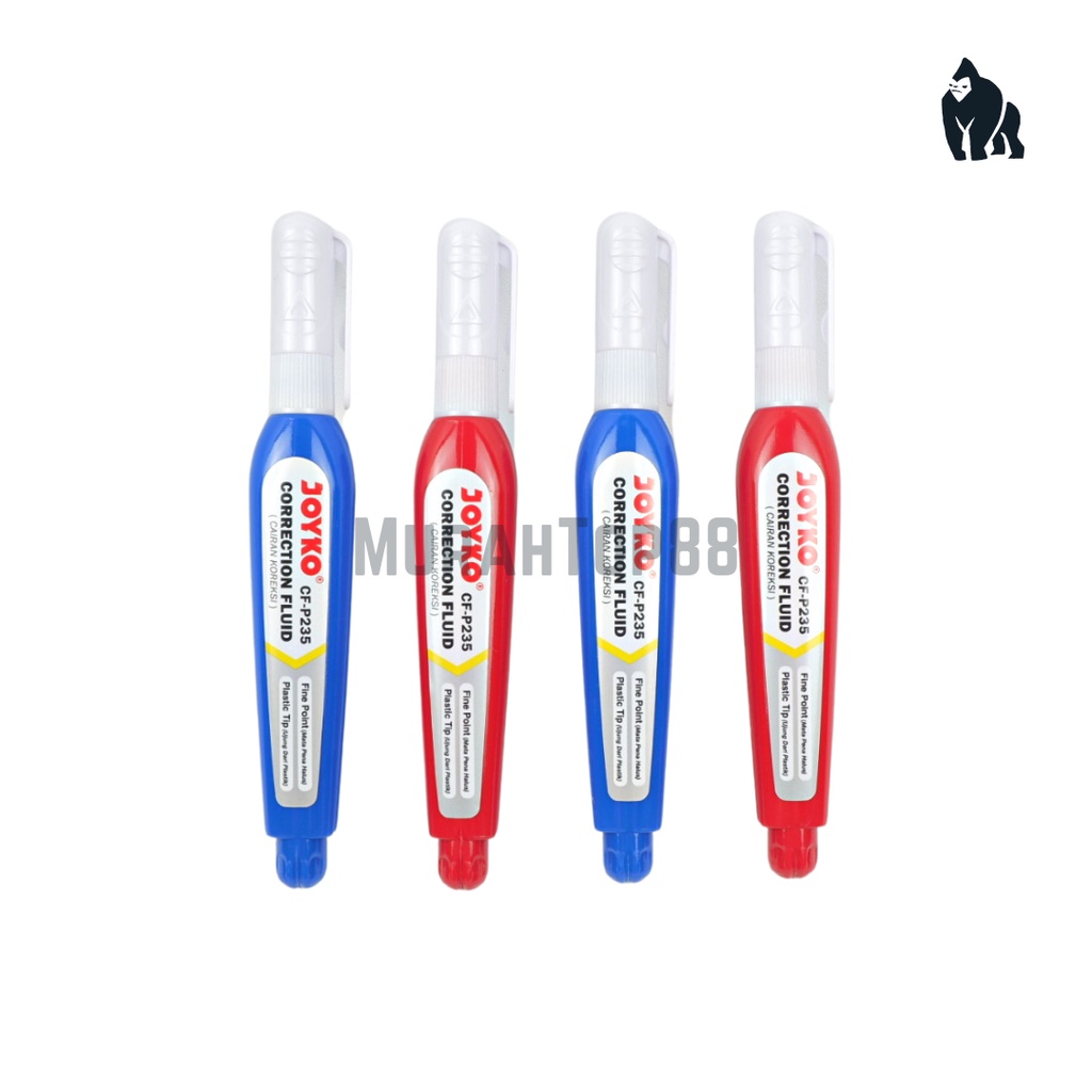 

Correction Fluid Joyko CF-P235 / Cairan Koreksi Tipex Penghapus Cair [PER PCS]