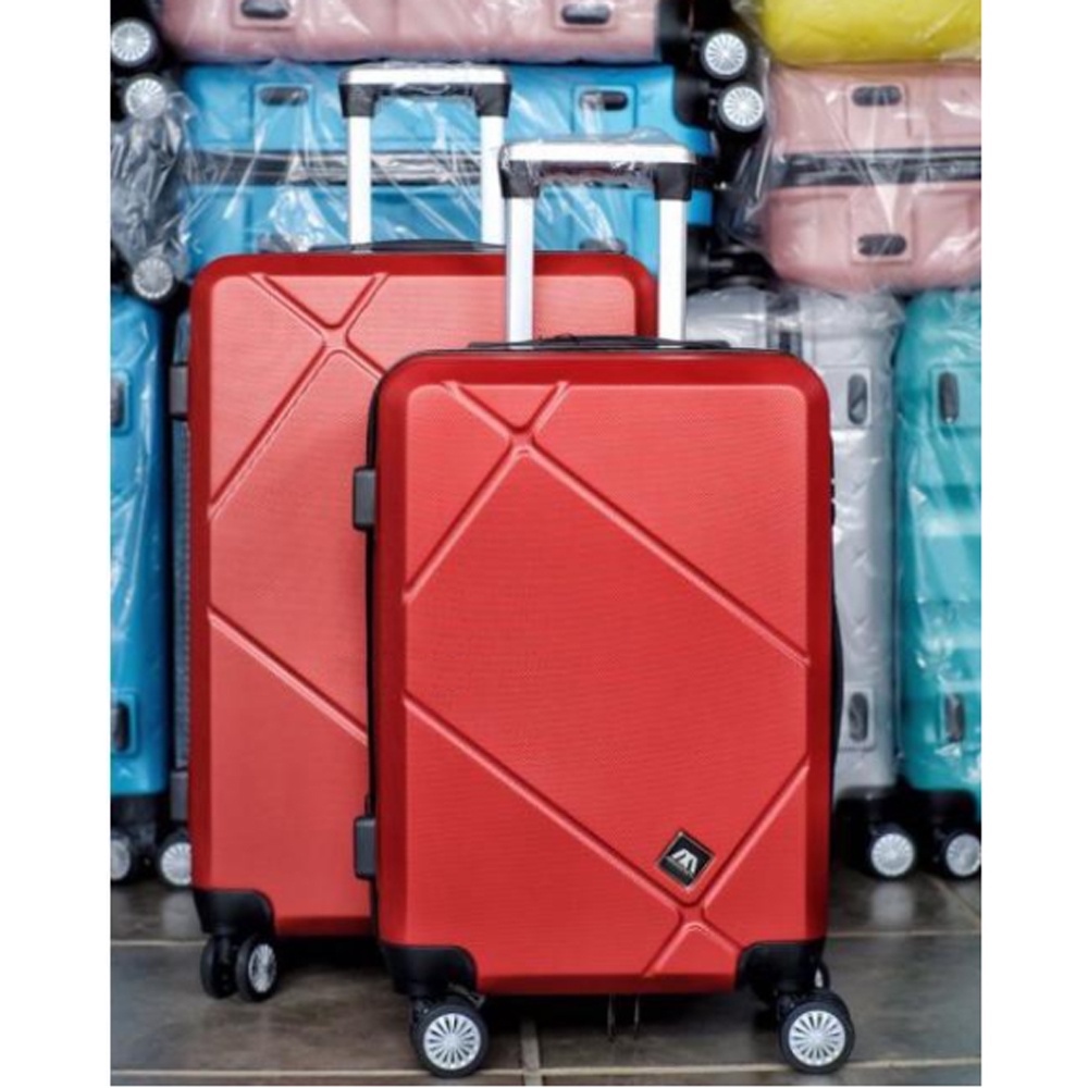 [JURAGAN TAS] Koper 24 Inch Koper POLO T024 Bahan Fiber Tebal Anti Pecah Roda 4 Rotasi 360 IMPORT