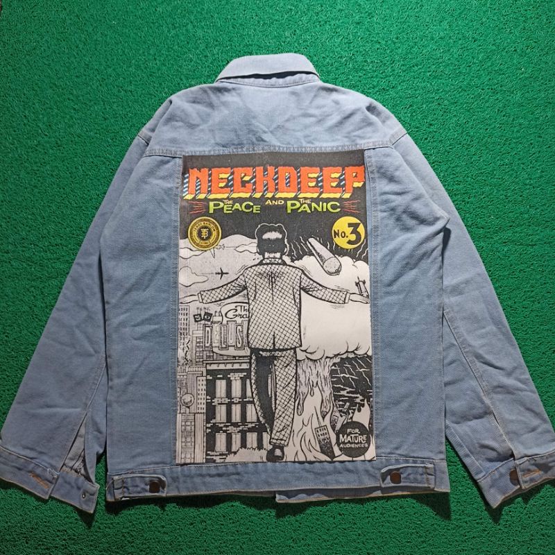 BACKPATCH SUBLIM PREMIUM NECK DEEP / KUCING MEONG BEST QUALITY