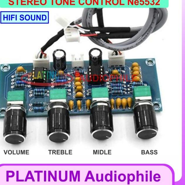 Tone Control Stereo NE5532 Hifi Pre Amplifier NE5532