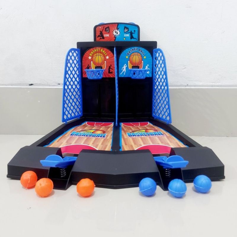 Mainan Mini Ring Basket Ball - Bola Basket Board Family Game Anak Laki Perempuan