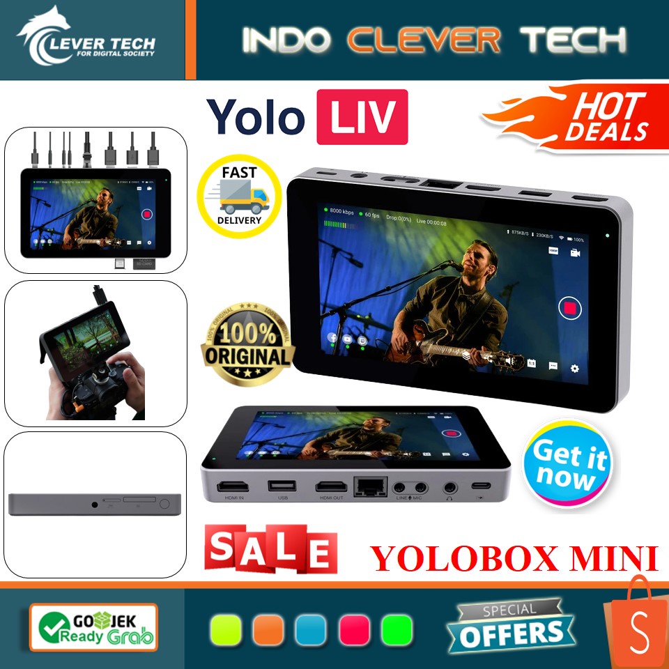 YoloBox Mini Smart Live Streaming YoloLiv