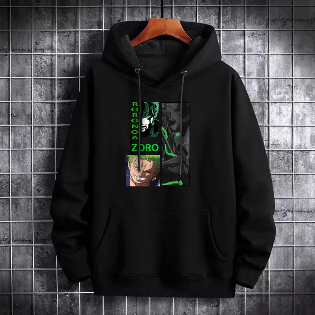 KIYOWO-Baju Sweater Hoodie Zombie Madnes OuterWear Pria Lengan Panjang