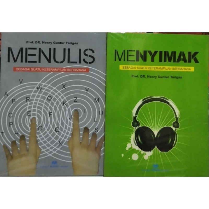 Jual Paket Buku Henry Guntur Tarigan Menulis Menyimak Shopee Indonesia