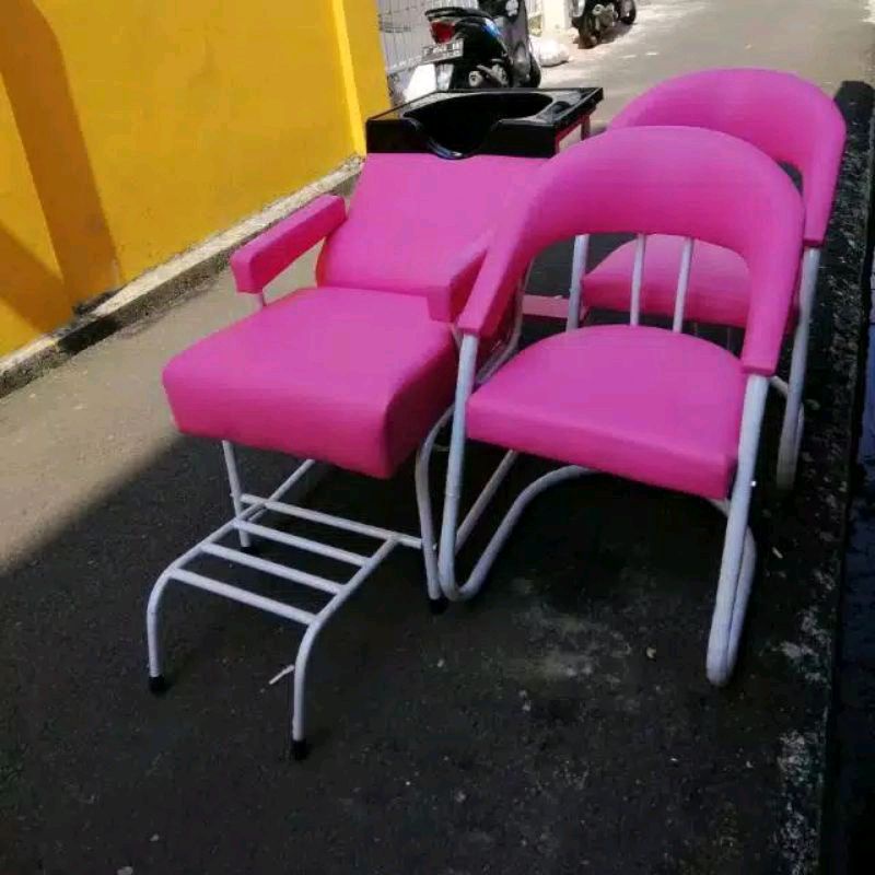 Wasbak/washbak/kursi keramas dan kursi salon/ kursi keramas rangka besi