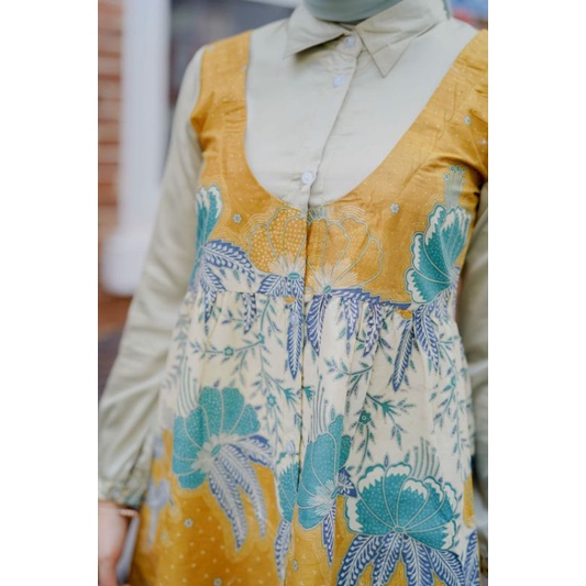 Baju Wanita Kemeja Wanita Batik Blus Wanita Batik Kekinian Murah