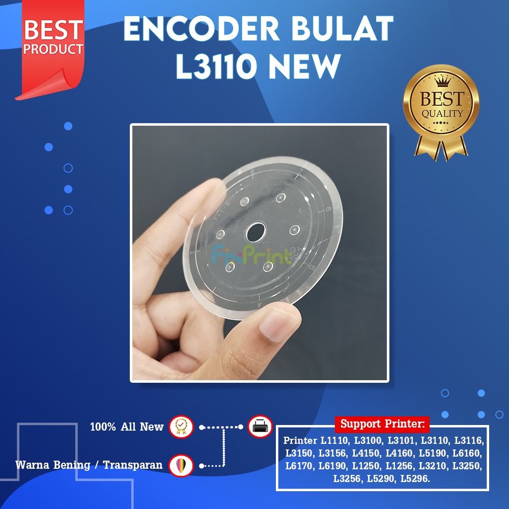 Encoder Bulat E EcoTank L5190 L6160 L6170 L6190 Timing Disk Printer