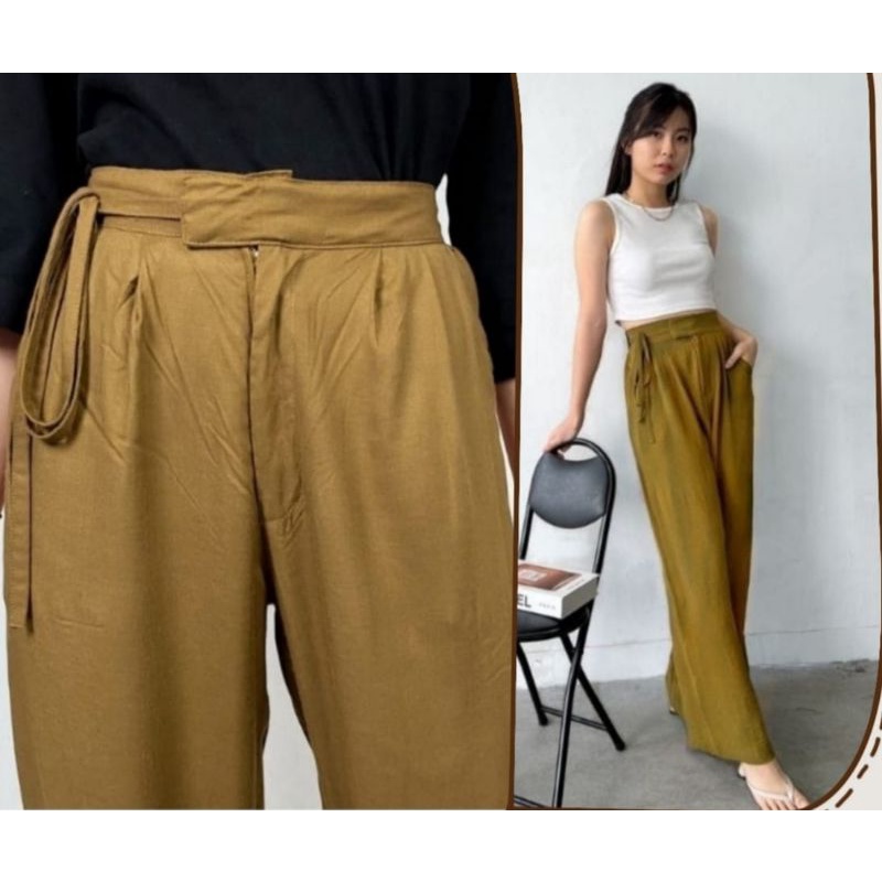 Ziedha - Cullote Pants - Kulot Haighwaist Rayon Pants