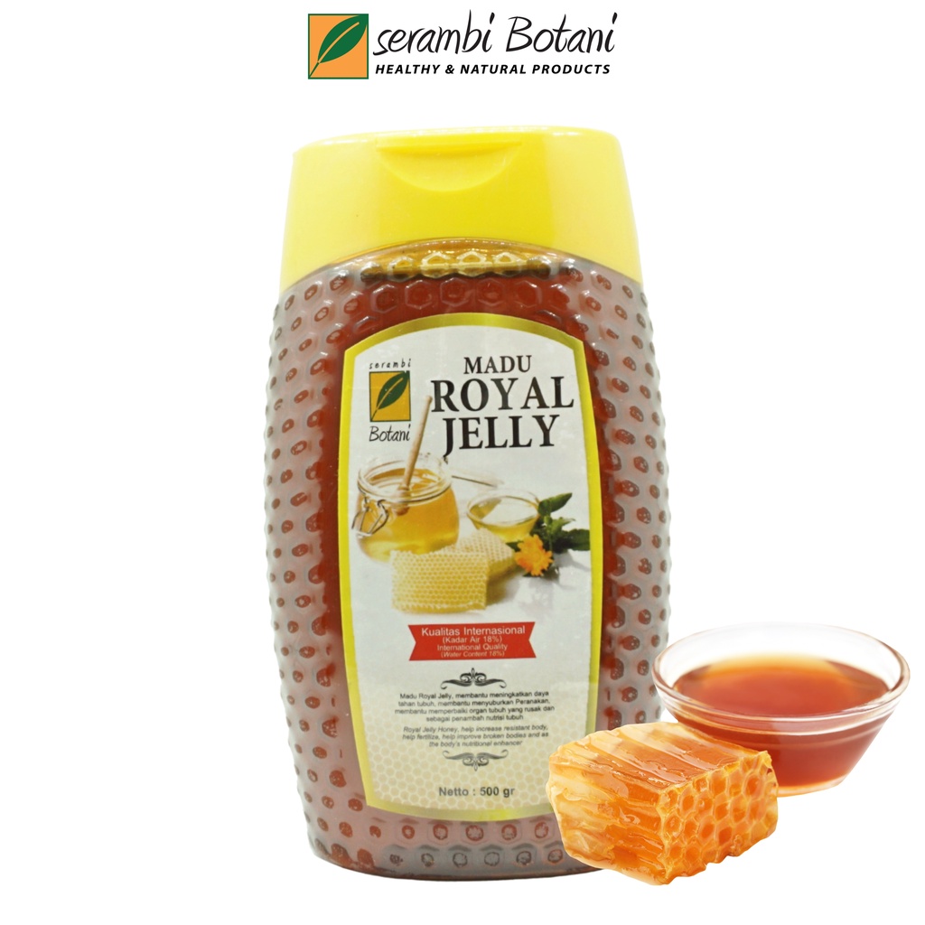 

Madu Royal Jelly Promil Murni 500gr Standar Internasional Serambi Botani