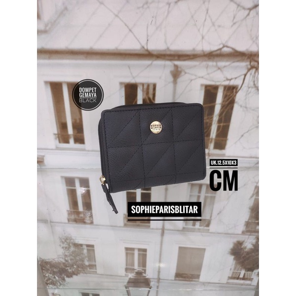 Dompet Gemaya Small Black Sophie Paris
