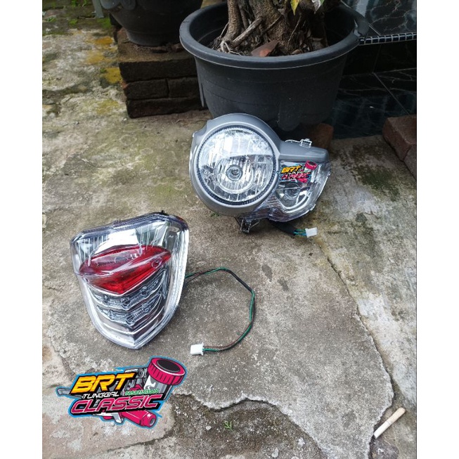 Headlamp / Reflektor / Lampu Depan Tiger / Tiger Lama / Tilam / Tirev / Tiger New Pece set lampu sto