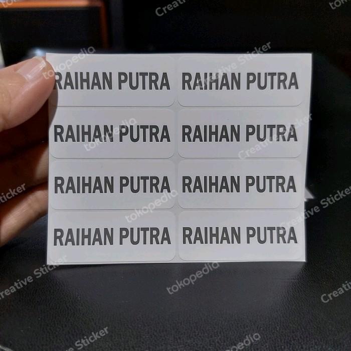 

Promo Label Iron Name Sticker Nama Baju Label Produk Fashion Hijab 071