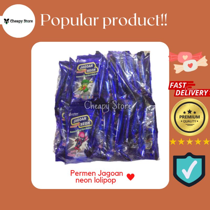 

Jagoan neon lollipop isi 36