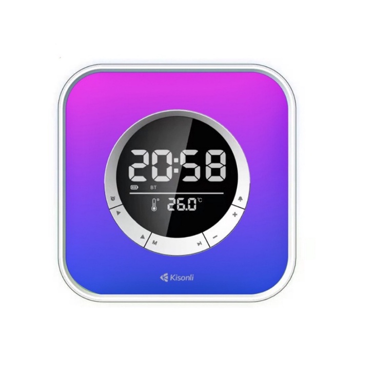 Bluetooth Speaker Jam Alarm Super High Sensitivity Mini OEM Power Battery Audio Card RGB Q6A - ACS