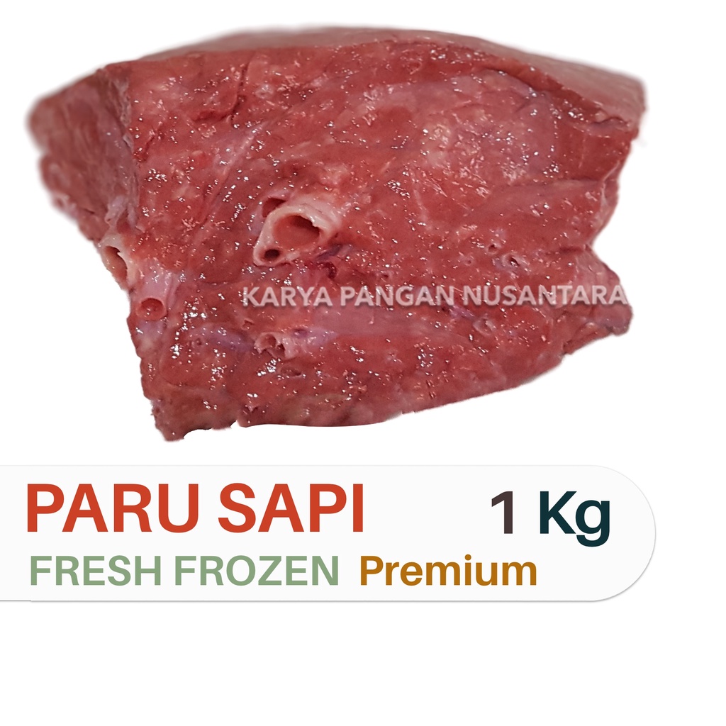 

PARU SAPI MENTAH 1KG FRESH FROZEN DAGING PARU SAPI SEGAR PREMIUM 1 KG