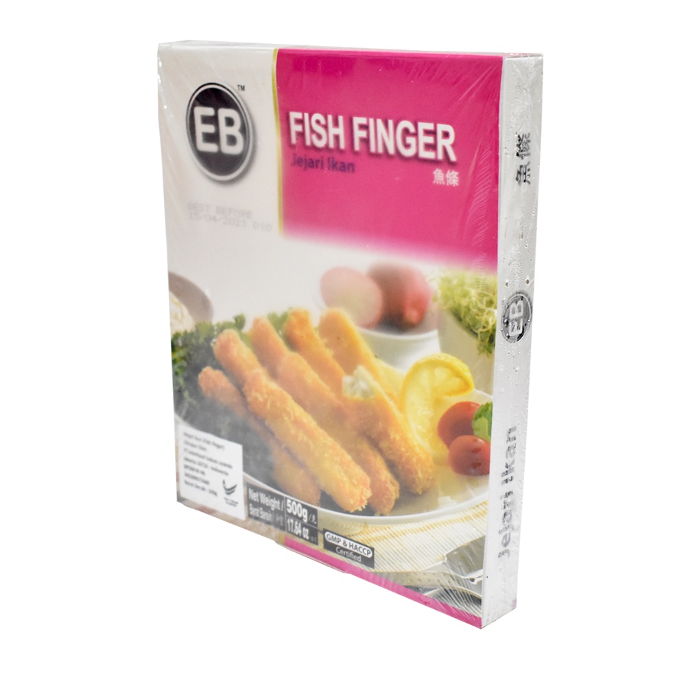 Frozen Food Stik Ikan/EB Fish Finger Malaysia/Fish Stik/Nugget Ikan Impor 500 gr Halal