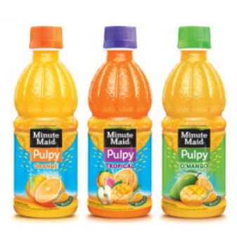 Pulpy Orange 300 Ml Botol Plastik