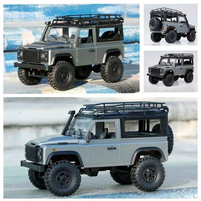 Rc adventure mobil offroad MN99s D99 Full Propo Defender lampu sein