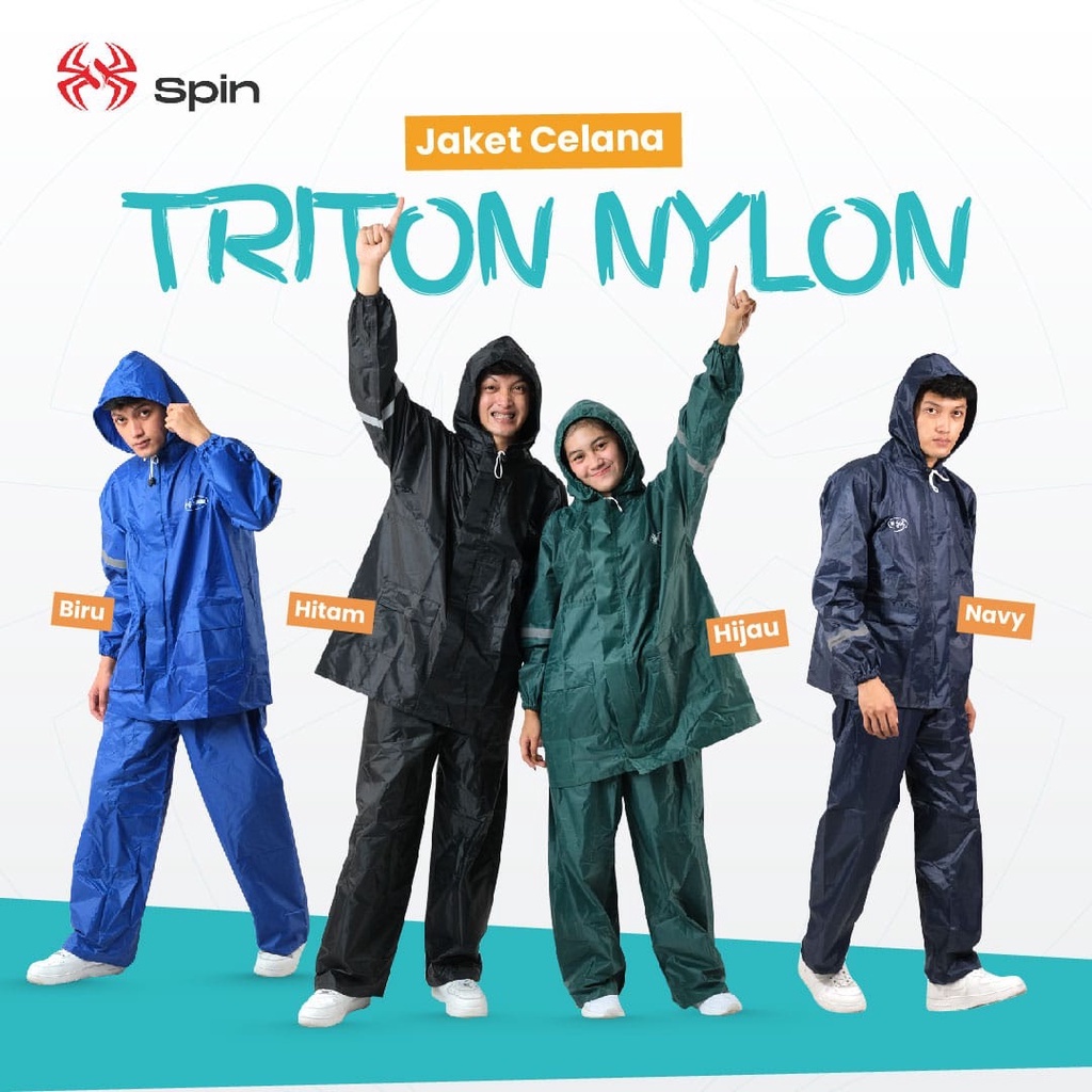 JAS HUJAN JAKET CELANA TRITON XXL