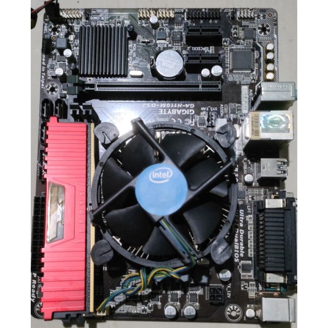 paket Intel G4560 3.5ghz + mobo H110M series / Ram 4GB ddr4