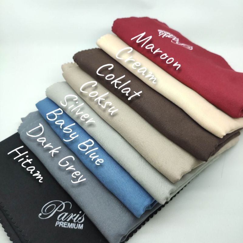HIJAB PARIS PREMIUM SEGIEMPAT LASERCUT / HIJAB VOAL PARIS / HIJAB PARIS / JILBAB PARIS PREMIUM SEGIE