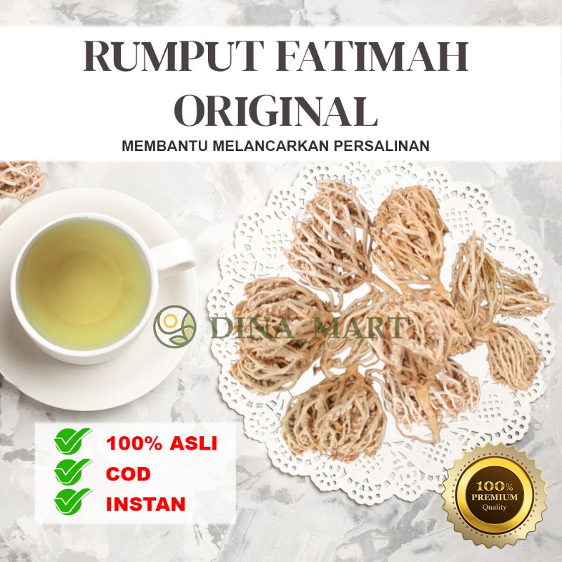 

Rumput fatimah Original pelancar persalinan Asli Rumput Fatimah Utuh Ukuran Kecil 10gr