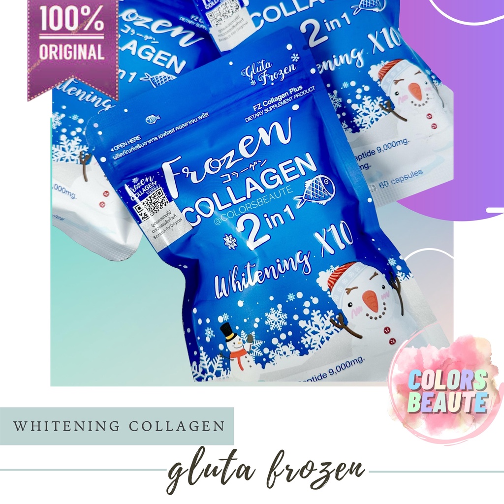 WHITENING COLLAGEN / FROZEN COLLAGEN 2 IN1 BY GLUTA FROZEN